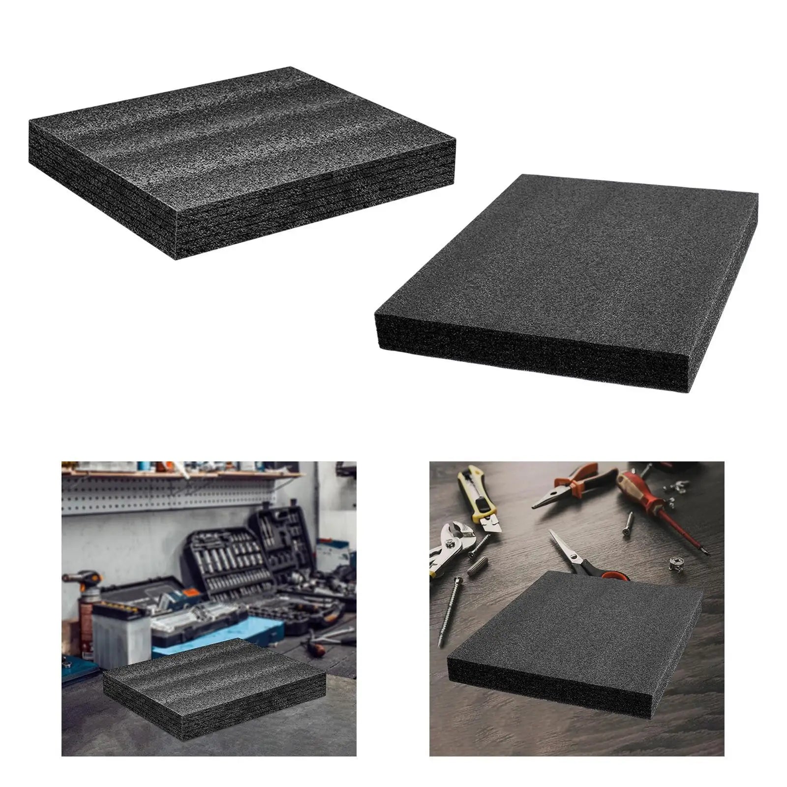 Cuttable Polyethylene Foam Sheet – Toolbox & Packing Insert Foam Padding Insert Zpaxo