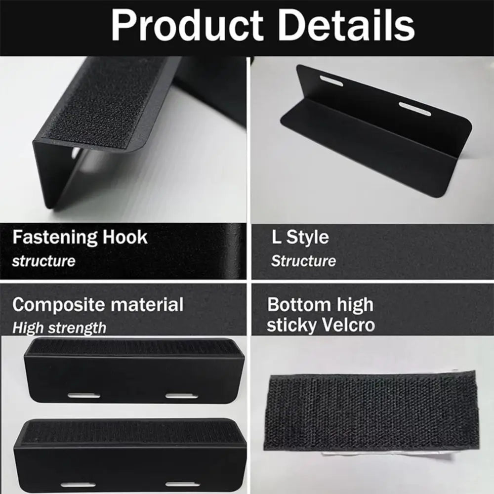 Non-slip Car Trunk Divider Sturdy Locking System Metal Dividers Boot Zpaxo