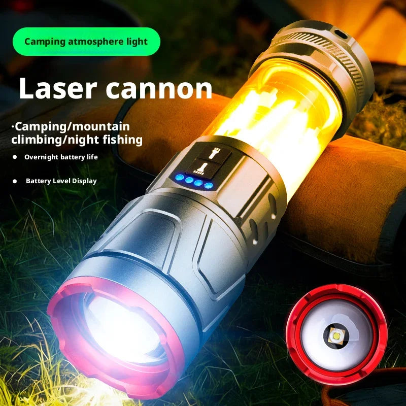ESMARTER USB Rechargeable LED Flashlight – Waterproof Torch