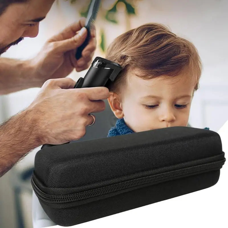 Barber Hair Clipper Storage Case – Travel Grooming Organizer Grooming Storage Case Zpaxo