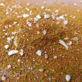 1Bag DIY Model Mixed with Stone Grass Powder,Simulating Lawn,Sand Table Miniature Landscape Layout with Stone Vegetation Zpaxo brown 30g