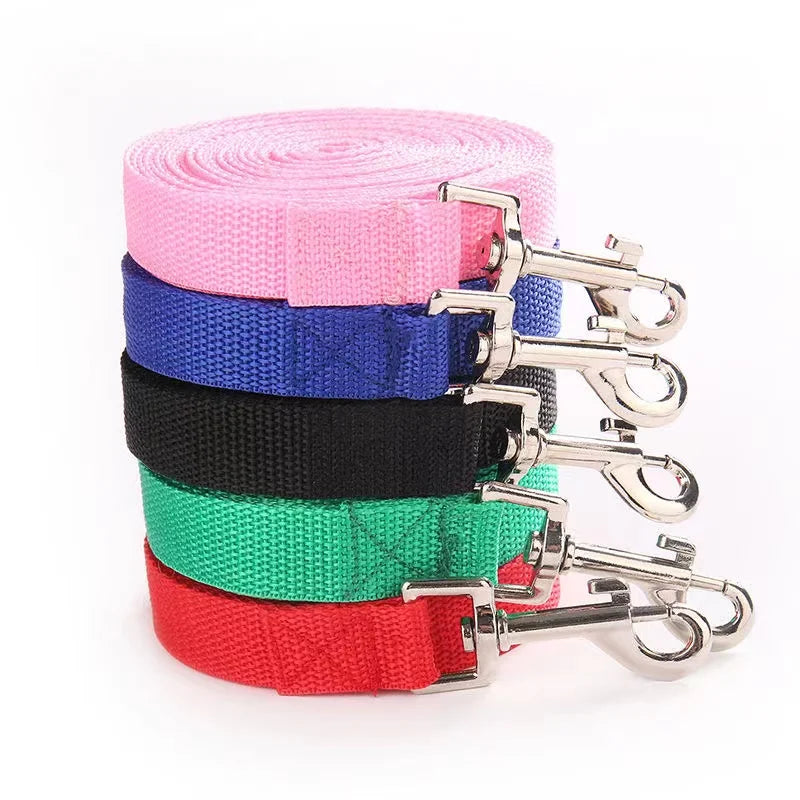 Durable Nylon Dog Leash Small Medium Dogs Cats Puppies Multiple