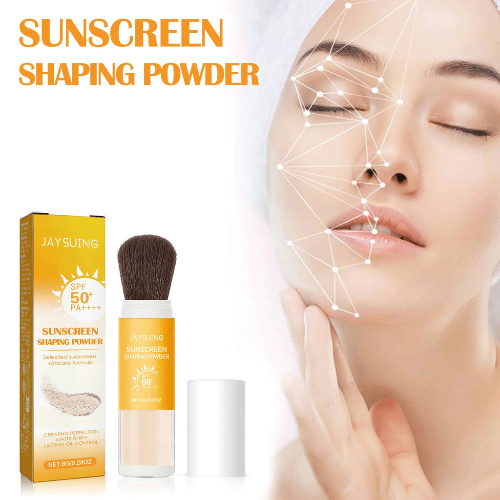 Jaysuing SPF 50 Sunscreen Loose Setting Powder – Oil Control Matte Sunscreen Setting Powder Zpaxo