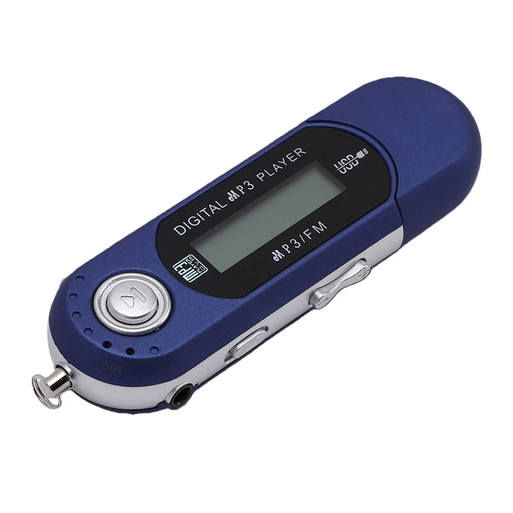 Portable Music Player USB 2 0 MP3 Retro Digital LCD Display Supports