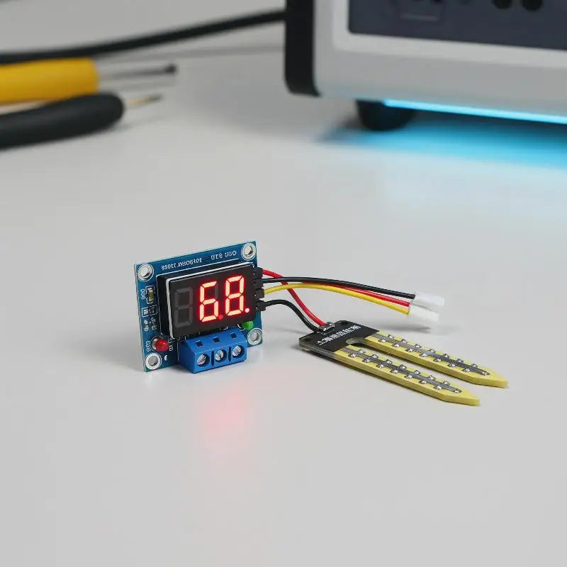 Capacitive Soil Moisture Sensor Relay Module DIY Gardening Detection Zpaxo