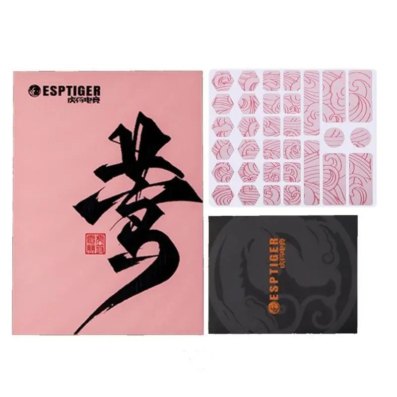 652F Esportstiger Mouse Skin Anti-slip Grip Tape DIY Version Gaming Zpaxo Pink CN