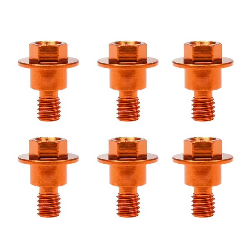M6 12 Screw Bolts KT SX SXF Motorcycle Fork Guard Compatible YZ WR TC Zpaxo