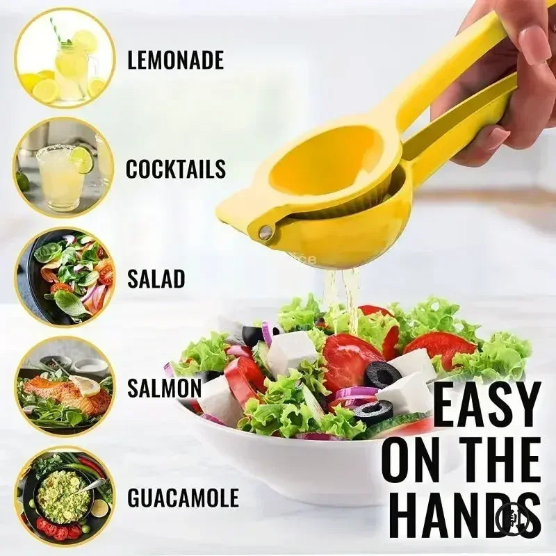 Manual Metal Lemon Lime Squeezer Stainless Steel Citrus Press Juicer