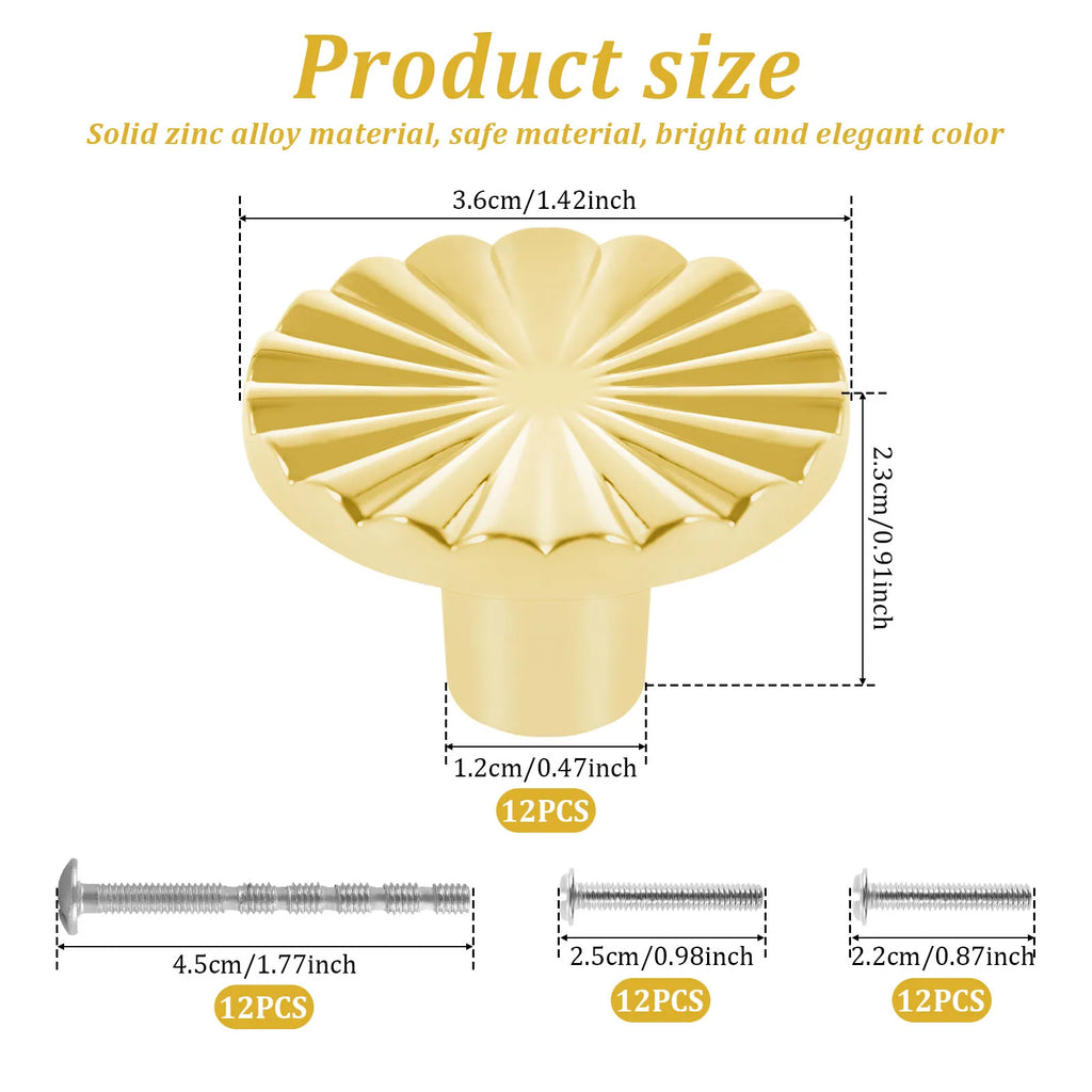 Solid Brass Drawer Knobs 4/8Pcs Antique Design Cupboard Door Cabinet Knob Dresser Single Center Round Pure Copper Handle Knob Zpaxo Type-B Pattern-12PCS