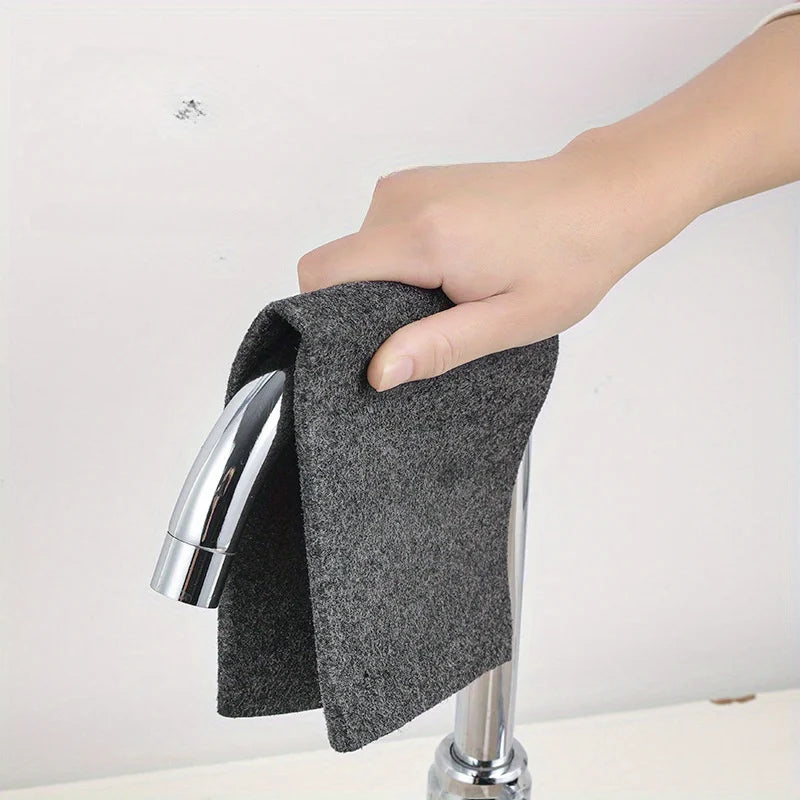 10PCS Magic Glass Cleaning Cloth-Thickened Streak-Free Towel, Reusable Dual-Sided Eraser for Windows, No Watermark Home Tool Zpaxo