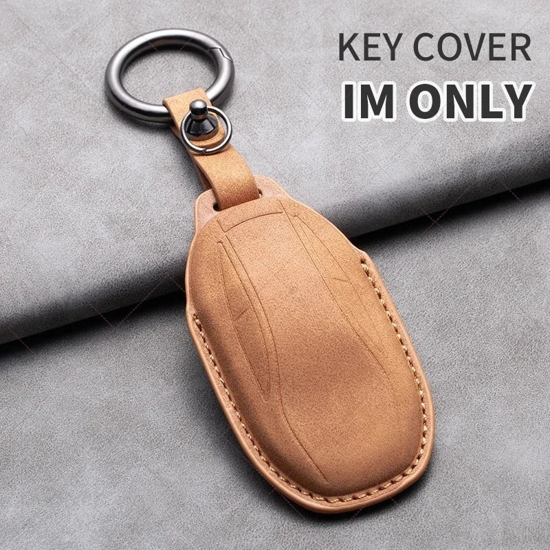 Leather Smart Key Cover for IM L7 / LS6 / LS7 | Key Fob Case
