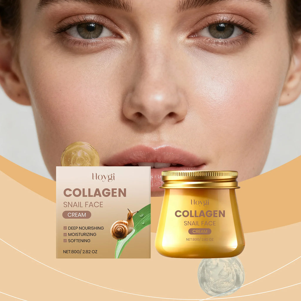 Hoygi Collagen Snail Anti-Aging Face Cream – Firm & Hydrate Anti-Aging Face Cream Zpaxo