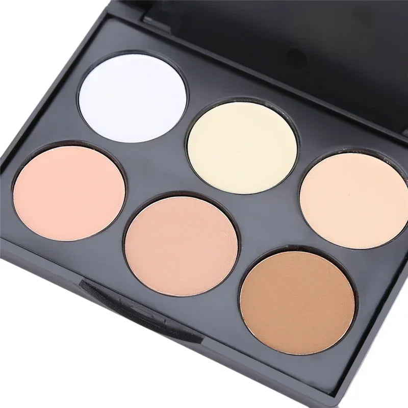 Face Highlighter Powder Palette Corrector Concealer Power Contouring Zpaxo