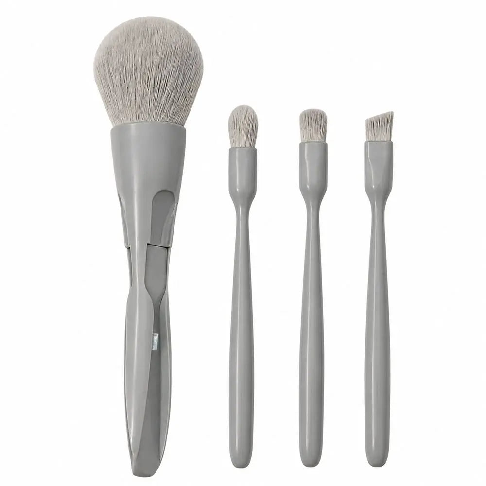 Magnetic 4-in-1 Transformable Brush Multi-purpose Cosmetic Beauty Makeup Brush Set Multifunctional High Coverage Zpaxo