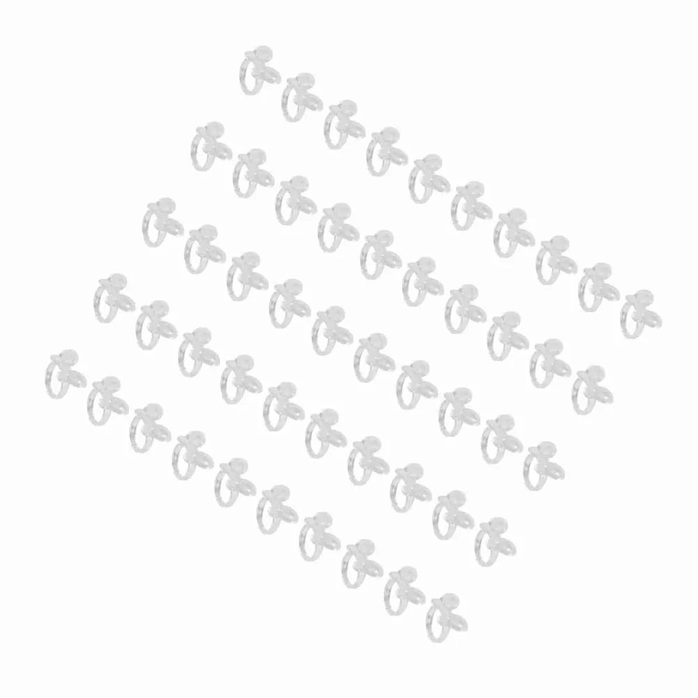 Transparent Gel Showing Ring Butterfly Display Nail Chart Art Tool Zpaxo