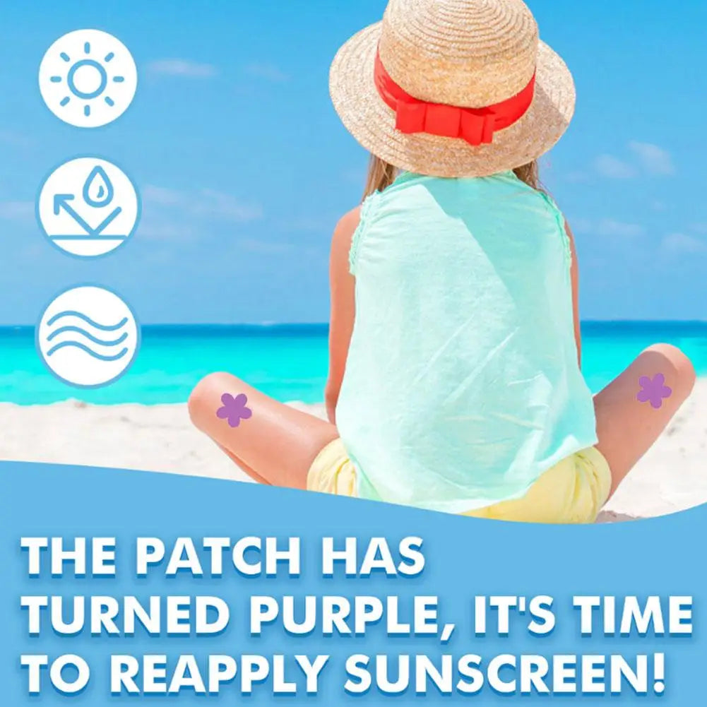 UV Detecting Patches Test Stickers Sunscreen Sunny Detection Patch
