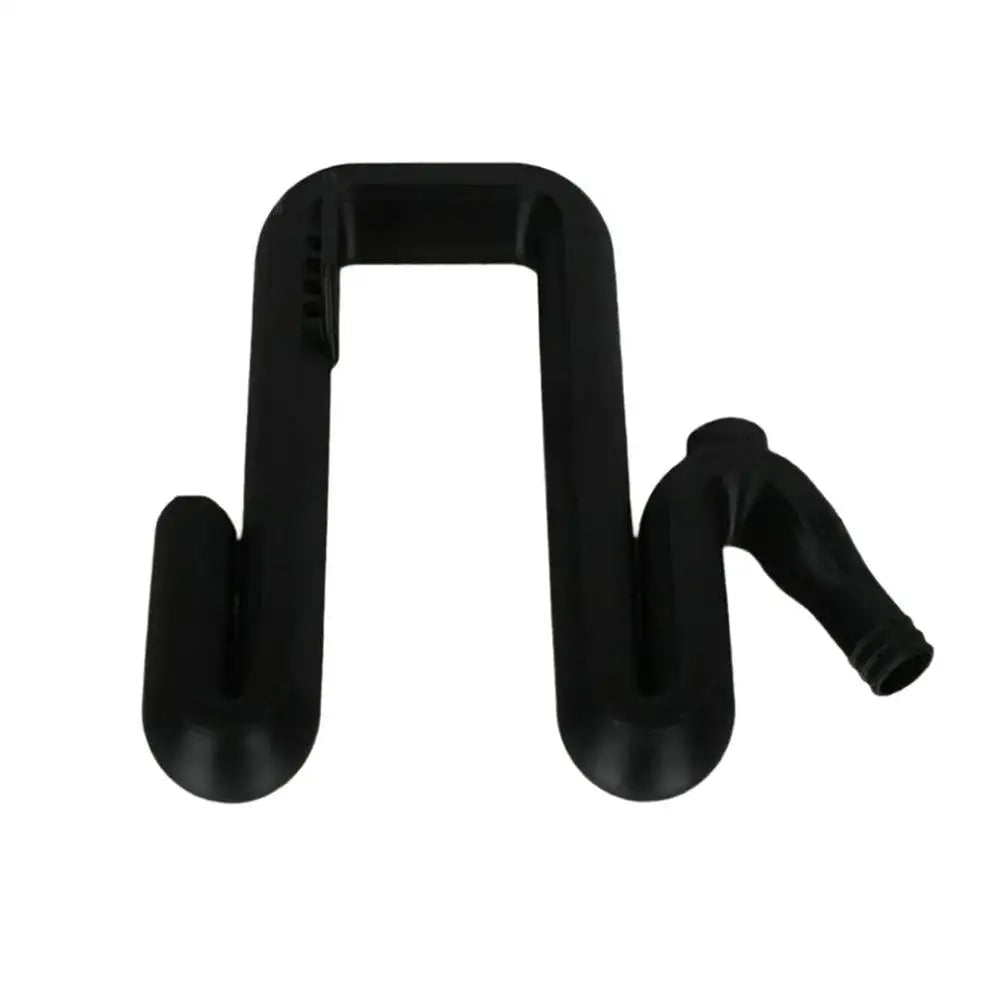 Self-Priming Siphon Overflow Pipe for Rain Barrels – No Drill Rainwater Overflow Pipe Zpaxo Black