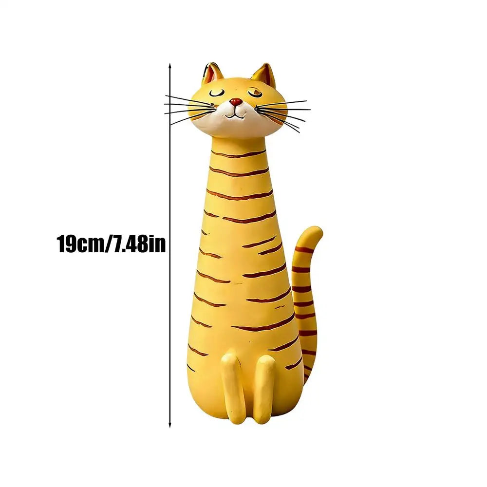Cat Flower Vase Resin Funny Shape Container Vases Flowers Bouquet