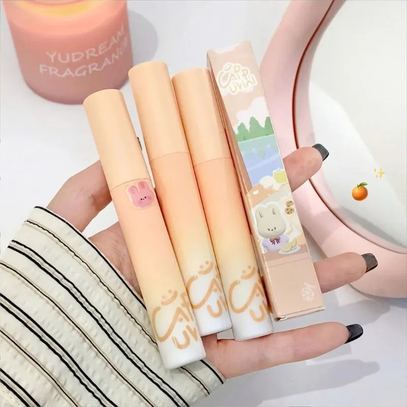 Pumpkin Apricot Lip Mud Matte Velvet Cream Smooth Texture Lipstick