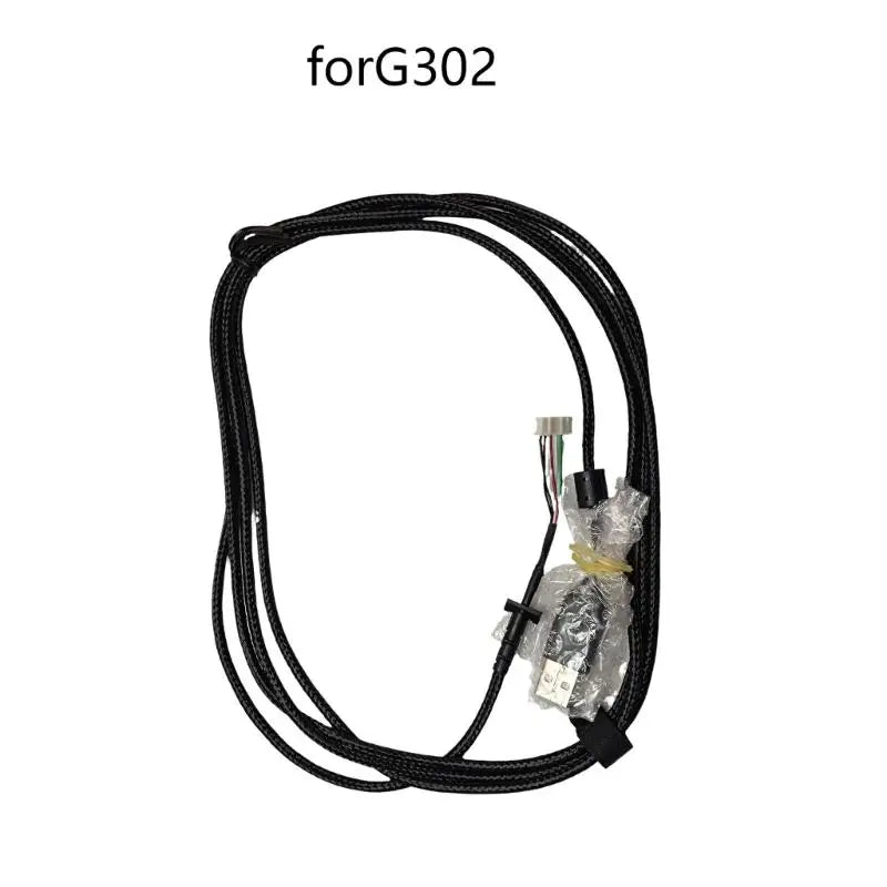652F Long Lasting Mouse Cable Nylon Cord 2Meters For G302 Consistent Operation Zpaxo