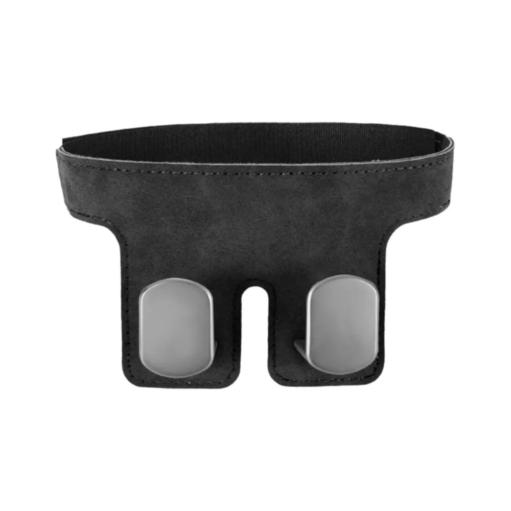 Load-bearing Car Headrest Hook Wear-resistant Double Backseat Hanger Zpaxo Black Metal Hook