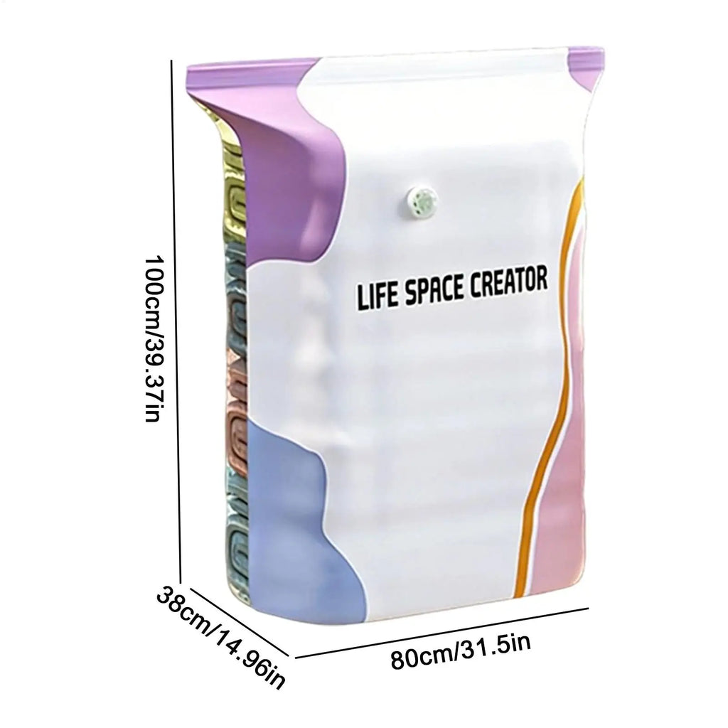 Vacuum Compression Bags No Pump Needed Moistureproof Durable Large