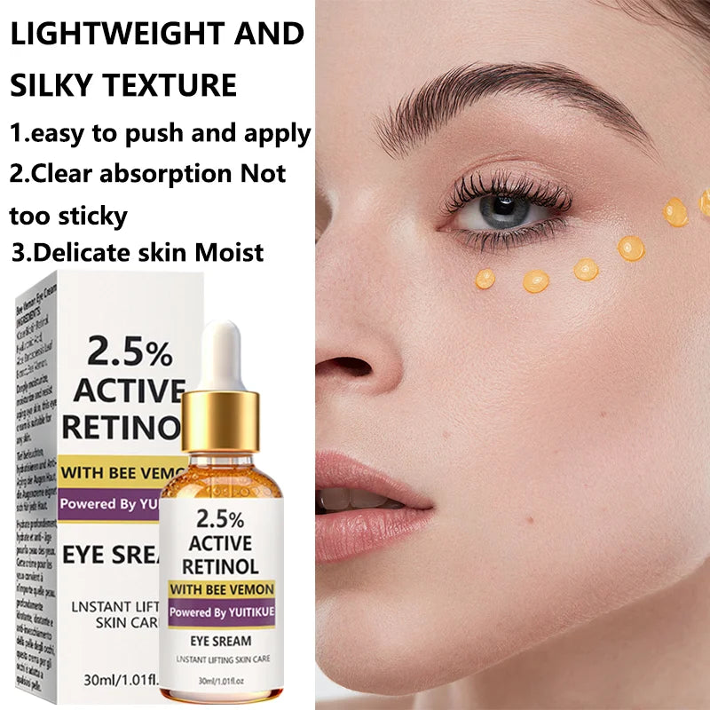 Retinol Bee Venom Eye Serum – Anti-Aging & Firming Eye Serum Zpaxo