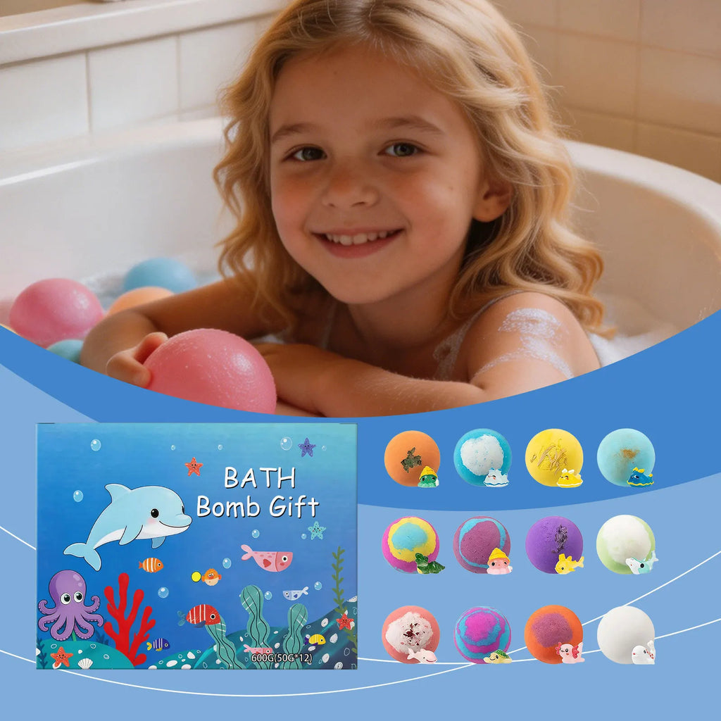 Doll Bath Bomb Gift Set – Soothing Bath Salts for Soft Skin Bath Bomb Gift Set Zpaxo