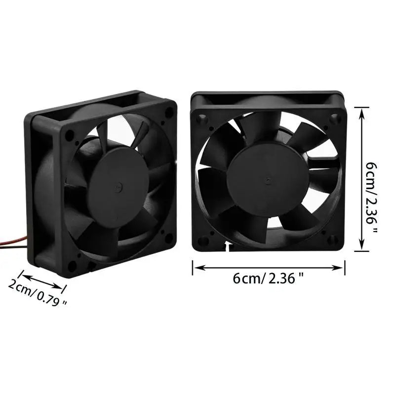 652F Brushless 24V Coolig Fan VORON 6020 Sleeve Bearing Quiet Bottom Zpaxo