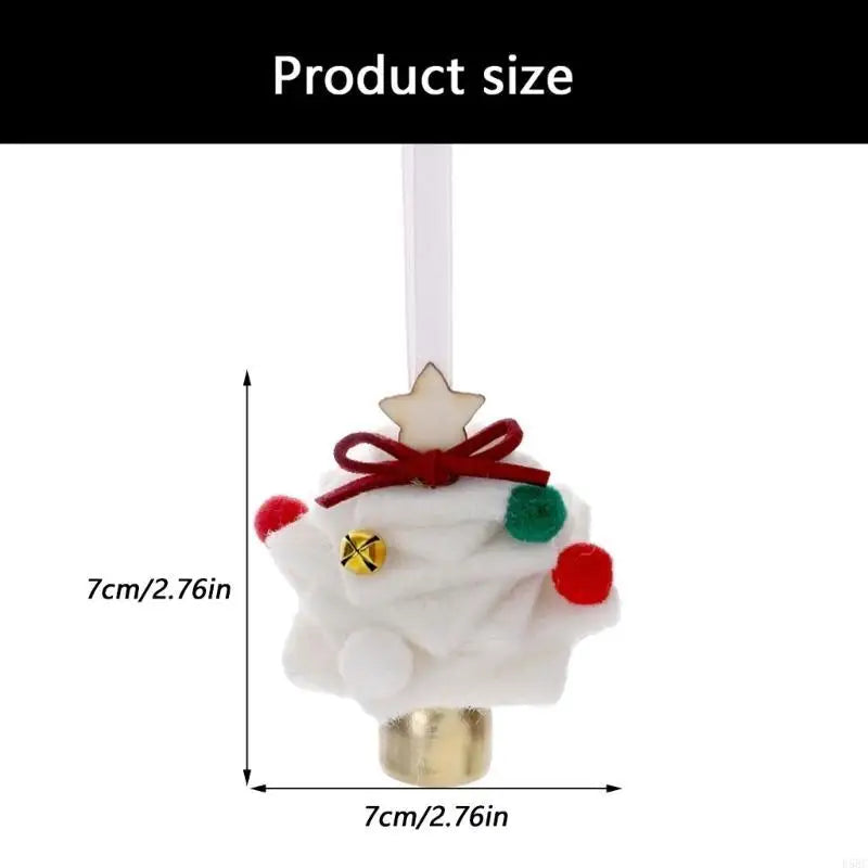 Tiny Felt Christmas Tree Ornament Miniature Hanging Decoration
