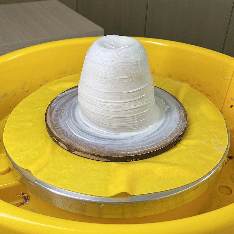 1Pc Pottery Wheel Absorbent Mat Cloth PVA Towel Clay Sculpture Trimming Tools Pottery Clay Absorbent Pad Cloth Diameter 30cm Zpaxo