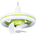 Ceiling Fan with RGB LED Light Remote Control/Switch Control Smart Silent Ceiling Fan E27 Base Cooling Fans Lamp for Living Room Zpaxo 220v