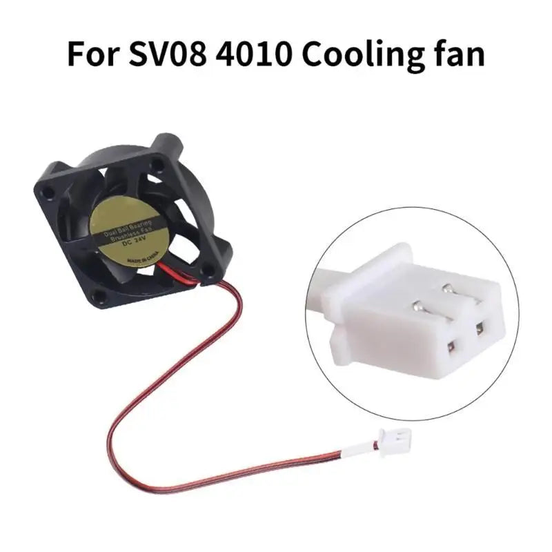 652F Replacement Cooling Fan 4010 3010 5020 DC24V SV08 3D Printer Zpaxo