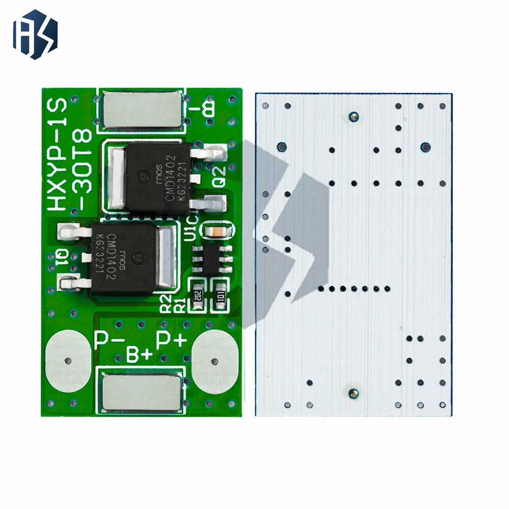 1S 7A 3.2-3.65V/3.7-4.2V LiFePO₄/Li-ion Battery Protection Board Overcurrent, Charge/Discharge Protection Zpaxo