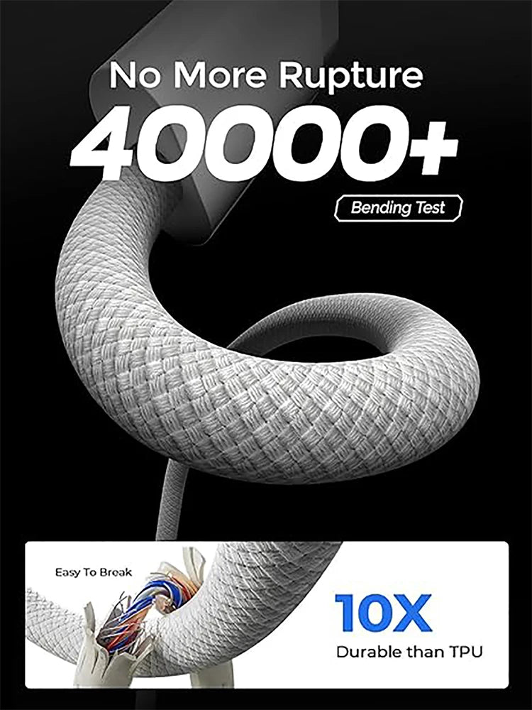 PD 60W USB C to USB C Cable Fast Charge Data Cable For Macbook iPad iPhone 15 Series Xiaomi Type C to Type C Data Charger Cable Zpaxo