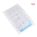 ▶12PCS 2.0/3.0/4.0 Dental Surgical Needle Silk Thread Suture Surgical Practice Kit Zpaxo 4.0