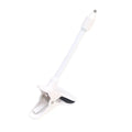 No Punching Portable Clip Mount Webcam Stand For Baby Monitor Camera Holder Home Flexible Twist Mounting Kit Attaches to Crib Zpaxo White A