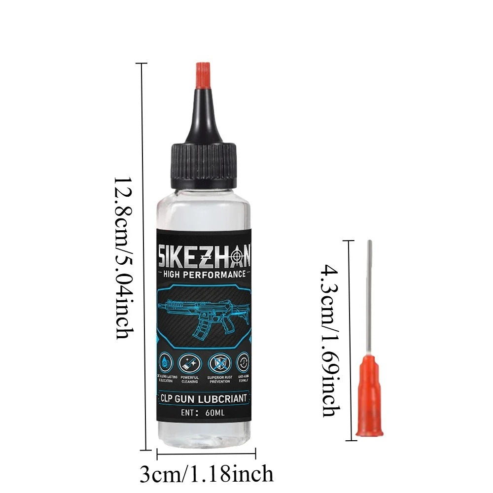 CLP Clean Lubricant ＆Preservative All in One Gun Lubricating Oil with Precision Needle Tip Oiler for Rifle Pistol Shot Gun Care Zpaxo