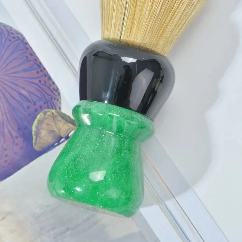 YAQI 24mm Green Viper Boar Bristle Shaving Brush | Men's Wet Shave Boar Bristle Shaving Brush Zpaxo