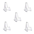 Clear Acrylic Coin Display Stand Easel Holder | 1–20 Pack