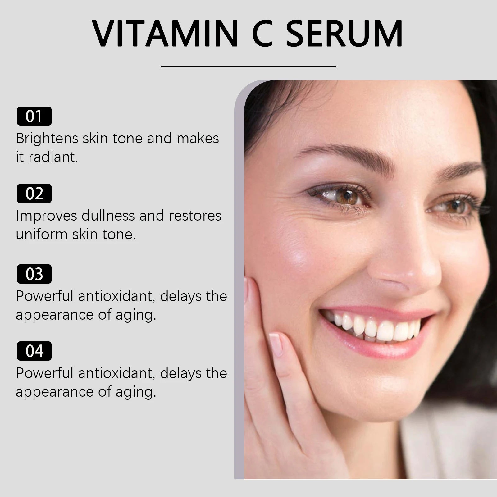 WIYUN Vitamin C Facial Serum – Brighten & Fade Dark Spots Vitamin C Face Serum Zpaxo