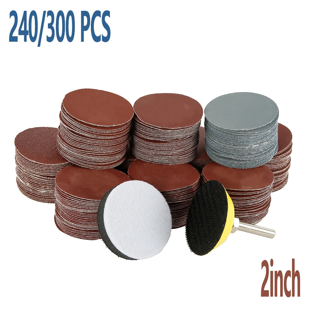 Sanding Discs Pads 60-3000 Grit Abrasive Polishing Pad Dremel Rotary
