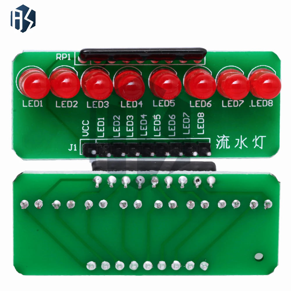 WS2812B 8-Channel LED Marquee Module Programmable Waterfall Chasing Zpaxo