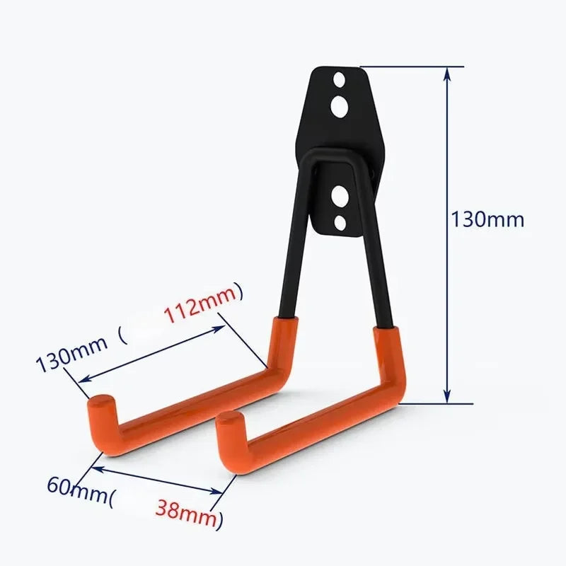 Heavy Duty Wall Mounted Metal Hooks – Garage & Garden Storage Wall Storage Hook Zpaxo M 1PC