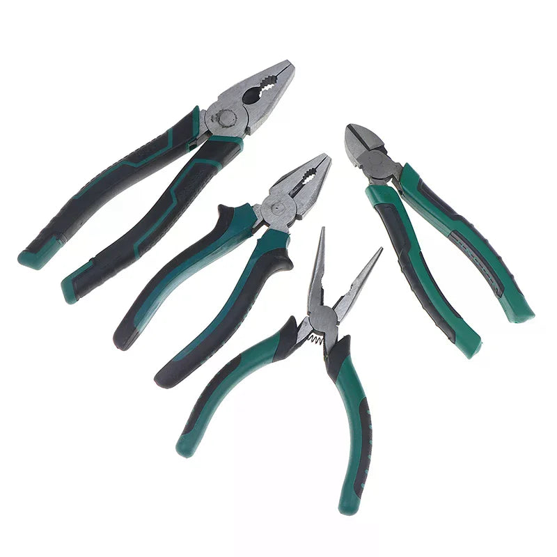 6 Steel Wire Pliers Multifunctional Pointed Nose Diagonal Crimper Zpaxo