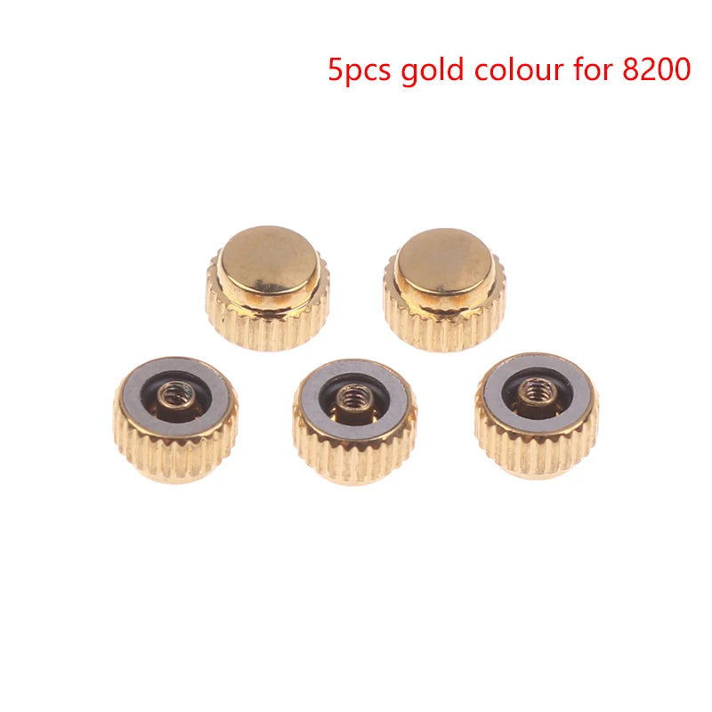 1 7009 8200 Watch Crown Head Ccrown Stainless Steel Handle 46941 Zpaxo A5pcs 8200