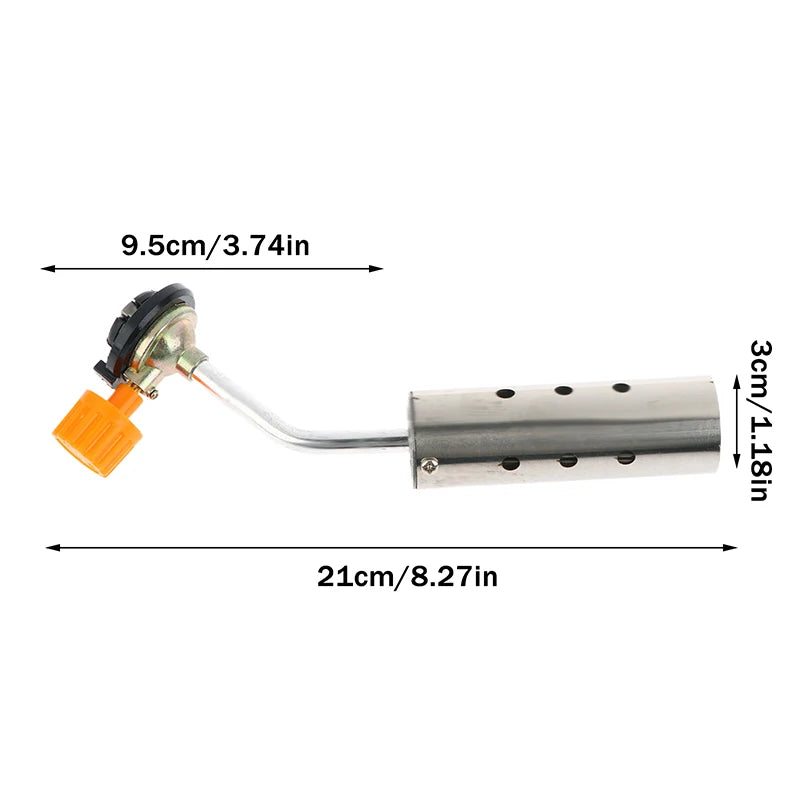 Portable Versatile Propane Torch Outdoor Camping BBQ Adjustable Flame Zpaxo 1pc