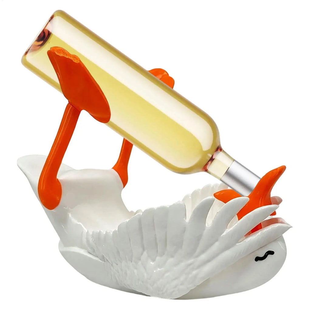 Goose Bottle Holder 3D Printed Shape Countertop Wine Rack Bartenders