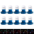 COB Light Dashboard Light Wedge Light Central Control Lamp Dashboard Indicator Lights Car LED Lights Instrument Panel Lights Zpaxo Blue-T3