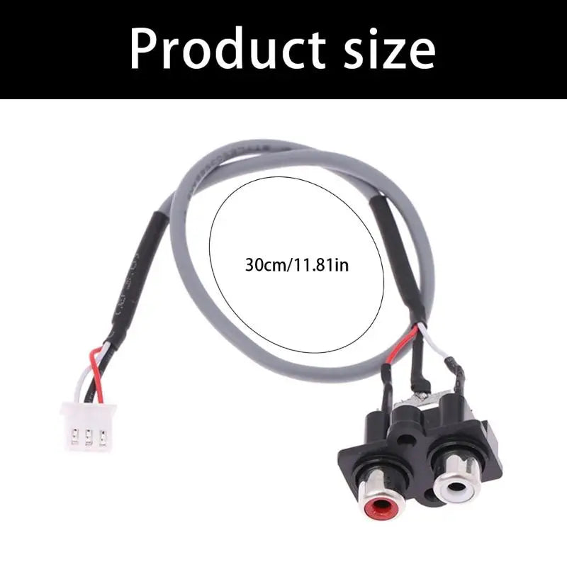 652F Fidelities Sound Input Cable XH2 3Pin Terminals Mounting Screws Zpaxo